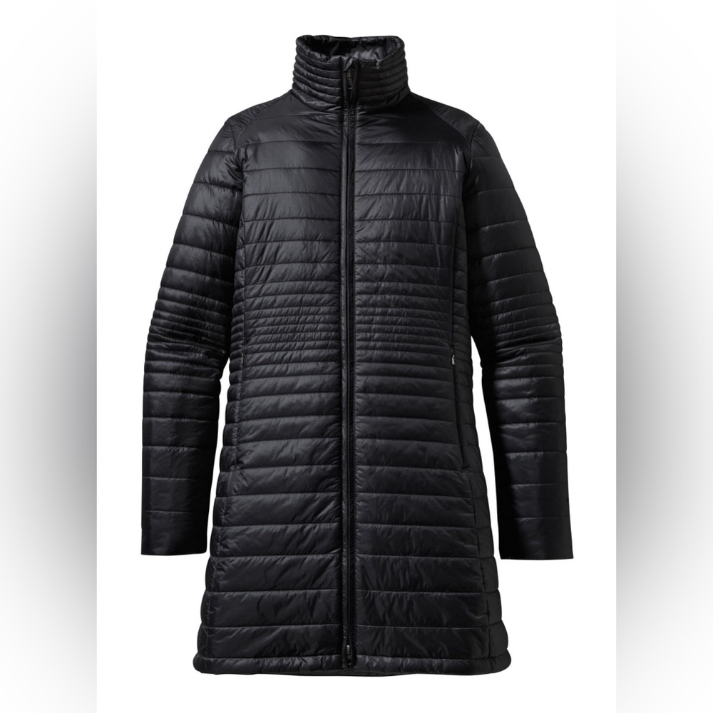 Patagonia Kai Lee Parka Black Full-Zip Coat Jacket Women’s Size M 28271-FA15